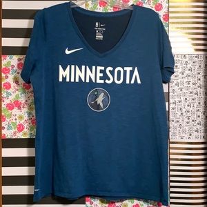 Nike Minnesota Timberwolves vneck tee